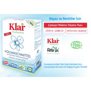 KLAR ORGANİK ÇAMAŞIR YIKAMA TOZU