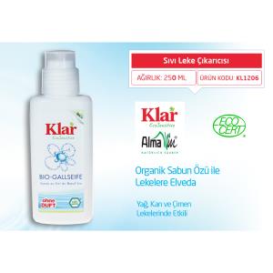 KLAR ORGANİK SIVI LEKE ÇIKARICI