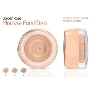 GOLDEN ROSE MOUSSE FONDÖTEN