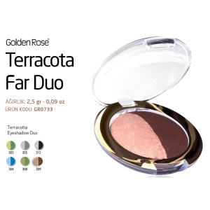 GOLDEN ROSE TERRECOTA FAR DUO