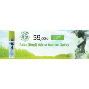GREEN LADİES ORGANIC ADET REGL AĞRISI AZALTICI SPREY