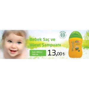 GREEN BABIES ORGANIC SAÇ VE VÜCUT ŞAMPUANI  