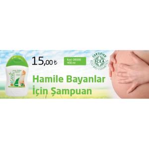 GREEN LADIES ORGANIC ŞAMPUAN HAMİLELİK VE SONRASI İÇİN 